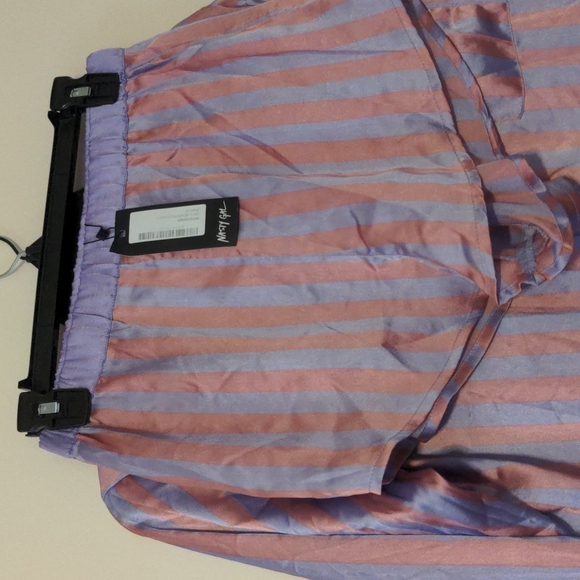 Nasty gal 3 piece namastay in bed stripe pajama - Picture 4 of 7